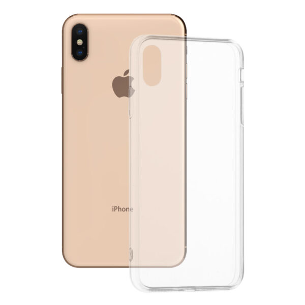 Husa pentru iPhone XS Max Techsuit Clear Silicone Transparent