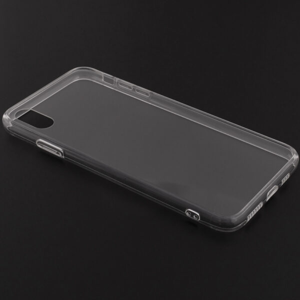 Husa pentru iPhone XS Max Techsuit Clear Silicone Transparent - imagine 2