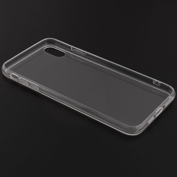 Husa pentru iPhone XS Max Techsuit Clear Silicone Transparent - imagine 3