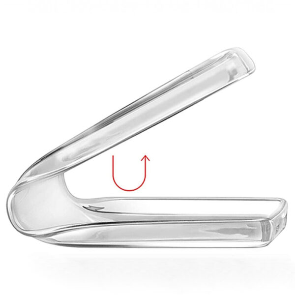Husa pentru iPhone XS Max Techsuit Clear Silicone Transparent - imagine 4