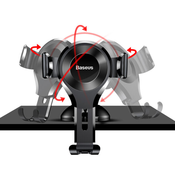Suport Auto Bord / Parbriz - Baseus Osculum (SUYL-XP01) - Black - imagine 5