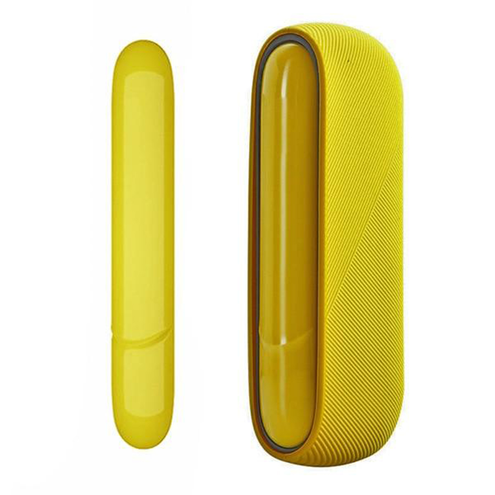 Husa pentru IQOS 3 DUO Waterproof - Techsuit Silicone - Yellow - Biafan IT