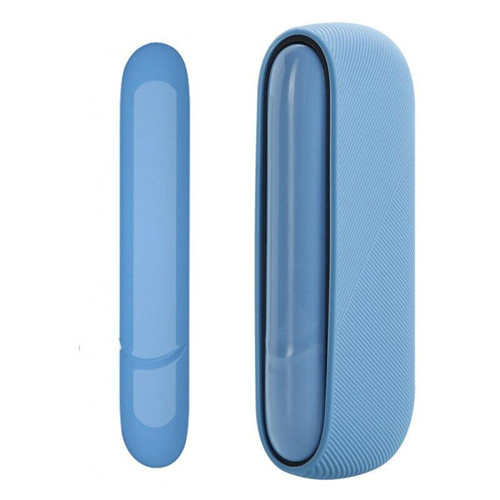 Husa pentru IQOS 3 DUO Waterproof - Techsuit Silicone - Blue - Biafan IT