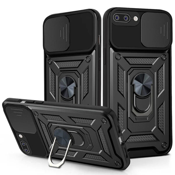 Techsuit - CamShield Series - iPhone 7 Plus / 8 Plus - Black