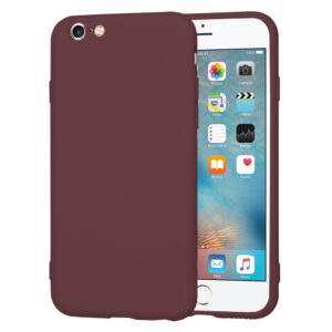Husa pentru iPhone 6/ 6S Techsuit SoftFlex Plum Red