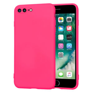 Husa pentru iPhone 7 Plus / 8 Plus Techsuit SoftFlex Hot Pink