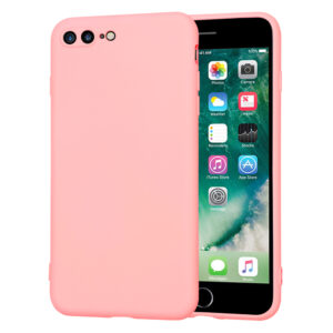 Husa pentru iPhone 7 Plus / 8 Plus Techsuit SoftFlex Chalk Pink