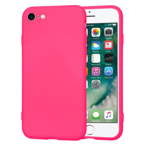 Husa pentru iPhone 7 / 8 / SE 2, SE 2020 / SE 3, SE 2022 Techsuit SoftFlex Hot Pink