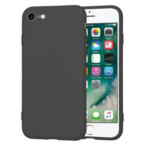 Husa pentru iPhone 7 / 8 / SE 2, SE 2020 / SE 3, SE 2022 Techsuit SoftFlex Black
