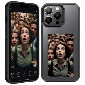 Husa pentru iPhone 14 Pro Techsuit SmartScreen NFC Black