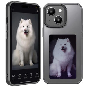 Husa pentru iPhone 15 Techsuit SmartScreen NFC Black