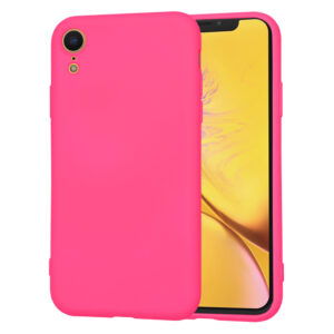 Husa pentru iPhone XR Techsuit SoftFlex Hot Pink