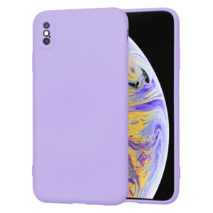 Husa pentru iPhone XS Max Techsuit SoftFlex Light Purple