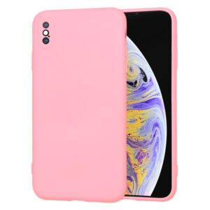 Husa pentru iPhone XS Max Techsuit SoftFlex Chalk Pink