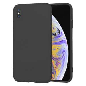 Husa pentru iPhone XS Max Techsuit SoftFlex Black